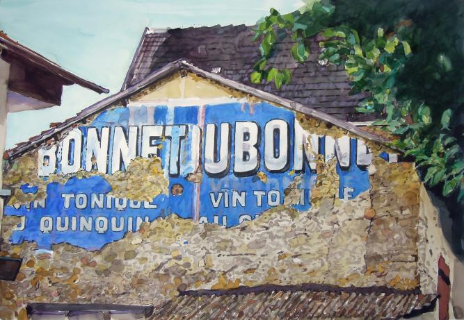 Aquarel Dubonnet